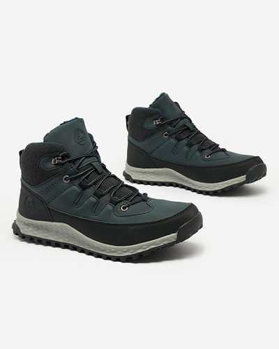 Royalfashion Férfi túrabakancsok tengerészkék színben Jekouia