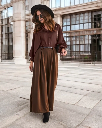 Royalfashion Női széles nadrág