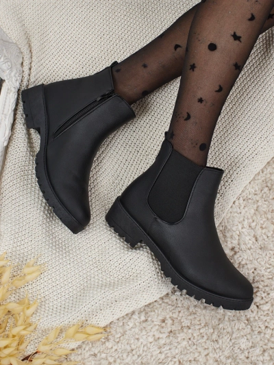 Női Belmo a'la Chelsea öko bőr bokacsizma