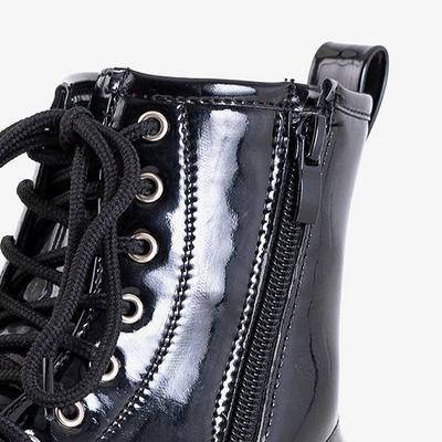 Gyerek fekete lakkozott Isibeal táskák - Cipők