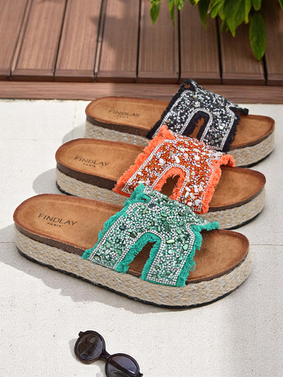 Royalfashion Női papucsok Candy Candy díszítéssel