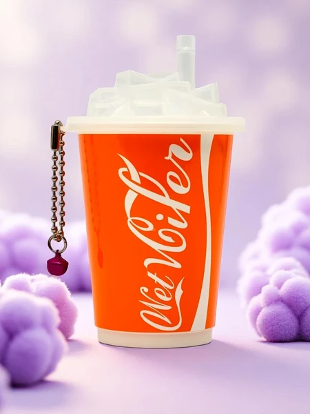 Hidratáló törlőkendők dekoratív, pohár alakú fagylaltos dobozban 30 db