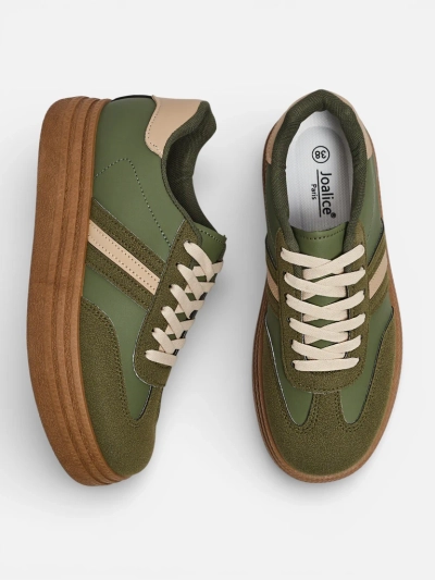 Flora Zöld Ökológiai Kényelmes Női Tornacipő Tavaszra