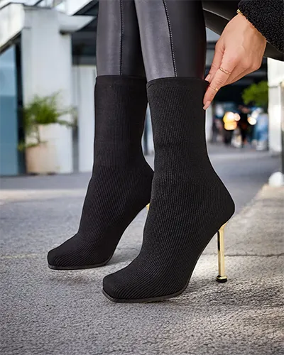 Royalfashion Női bokacsizma Wezonu