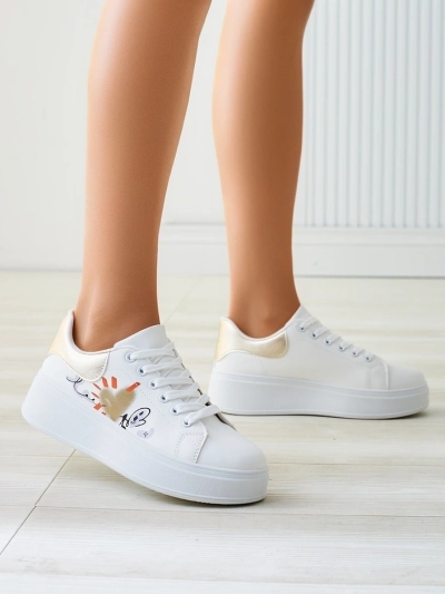 Royalfashion Női platform tornacipők nyomattal Alcape