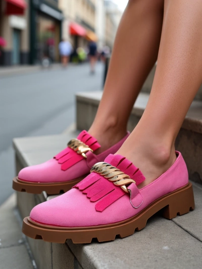 Royalfashion Női öko velúr mokaszin Mare Nostrum