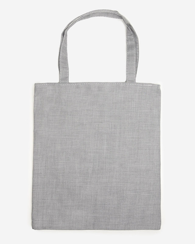 Szürke szövettáska nyomattal - Kiegészítők