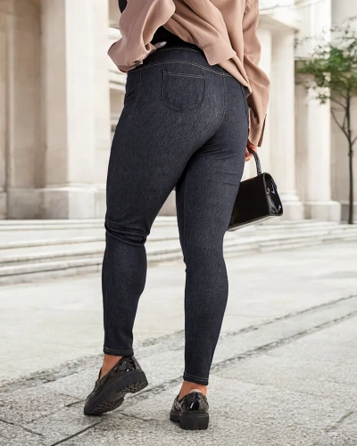 Royalfashion női treggings PLUS SIZE nadrág
