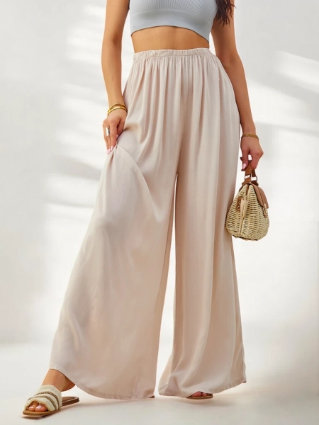 Royalfashion Viskóz egyenes női nadrág,