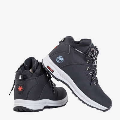 Fekete női szigetelt hócsizma Emeralda - Lábbeli