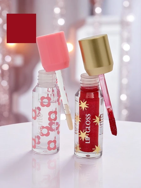 Csillámos és színtelen szájfény 2 az 1-ben Wine Room