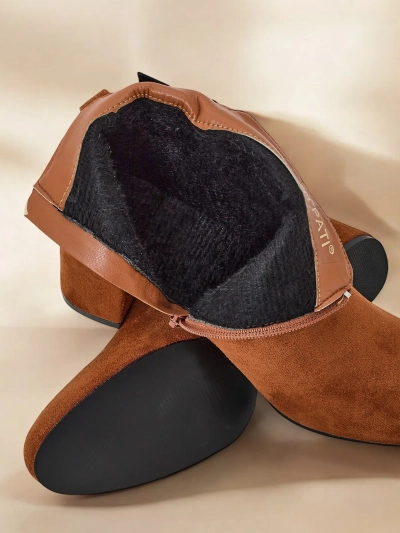 A Royalfashion Női platform bokacsizma Eloron