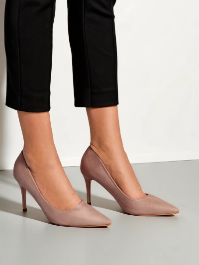 Royalfashion Női eco-suede magassarkú Scazze