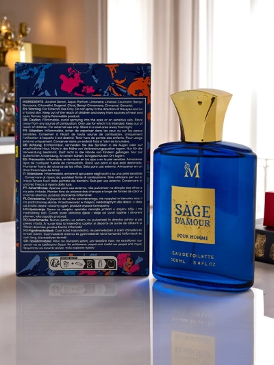 Sage D'Amour ihlette férfi Eau de Parfum