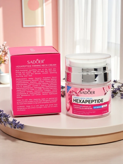 Sadoer Neptunia Hexapeptide Collagen Retinol Lifting Nyakkrém 50ml