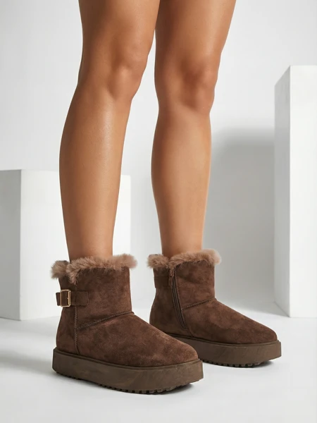 Royalfashion Rövid női hócsizmák Winter Crest