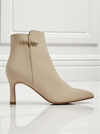 Meloria női magassarkú bokacsizma