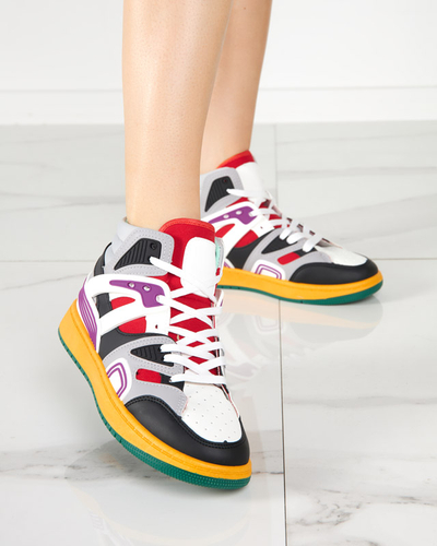 OUTLET Szürke, bokáig érő női sportcipő a Gisore-tól - Footwear