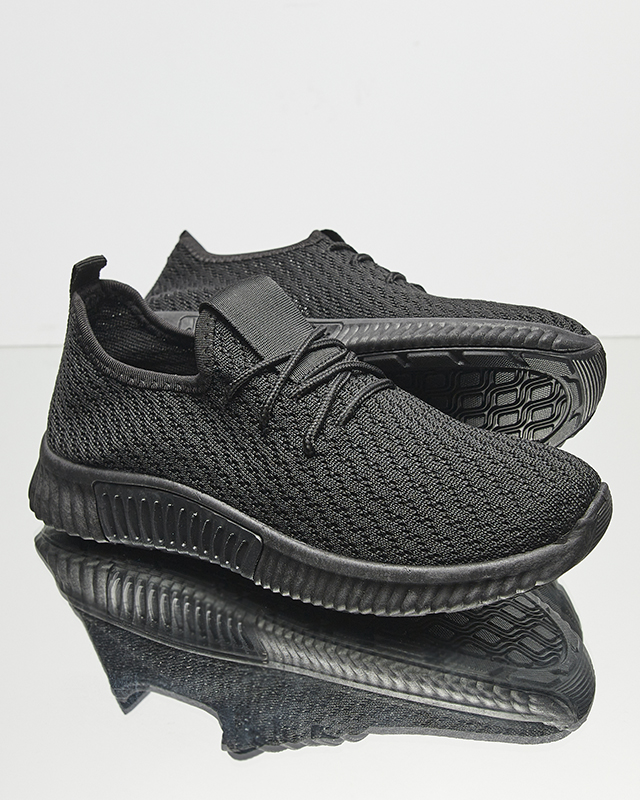 Fekete női szövet sportcipő Vobbu- Footwear