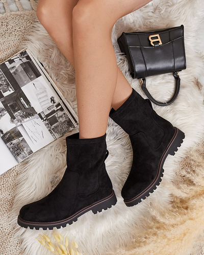 Royalfashion Eco-suede női Gebimma csizma
