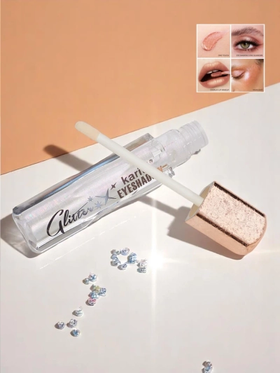 Csillogó folyékony szemhéjpúder gyöngy színben