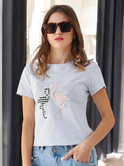 Royalfashion Női Póló Flaming Love