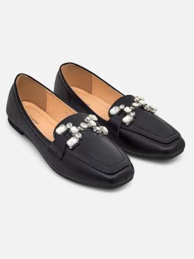 Royalfashion Női mokaszin strasszkövekkel Lecilla