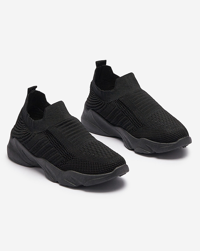 Fekete női slip-on sportcipő Stoddu- Footwear