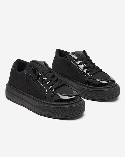 OUTLET Fekete női sportcipő Smaqo - Lábbeli