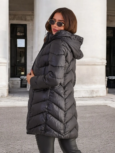 Royalfashion Női steppelt téli dzseki