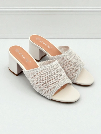 Royalfashion Női papucs vastag sarokkal Sole Bloom