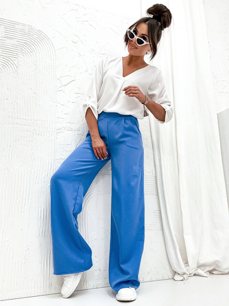 Royalfashion Női széles szövetnadrág