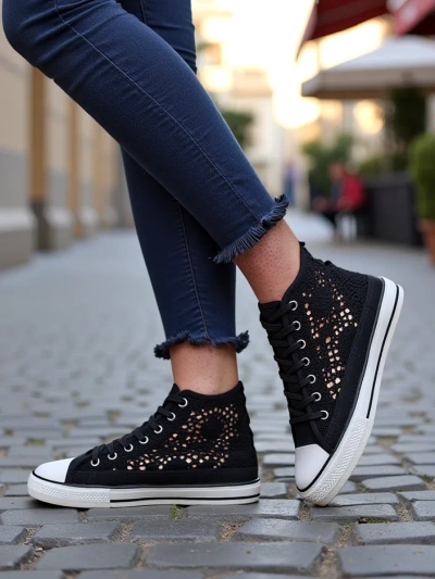 Royalfashion Női perforált sportcipő Limme