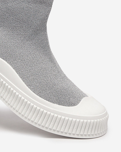 Ezüst színű női Bejoko tornacipő - lábbeli