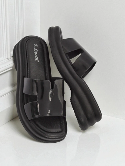 Royalfashion Női papucs vastag talppal Nova Gloss