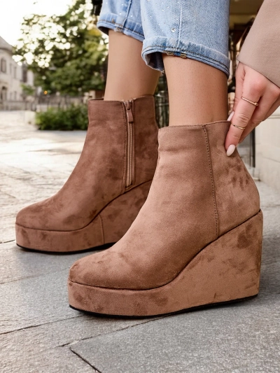 Royalfashion Női cipő Wedge Boots Sieffa