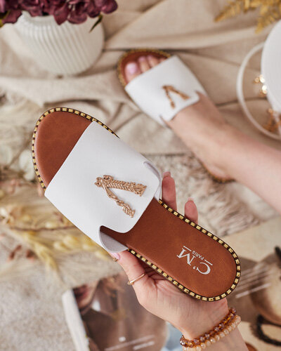 Royalfashion Női öko bőr flip-flop Cemenna