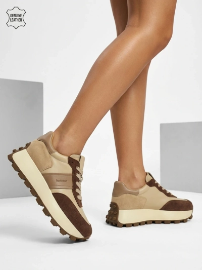 Női sportos sneakerek természetes bőrből - Naterre