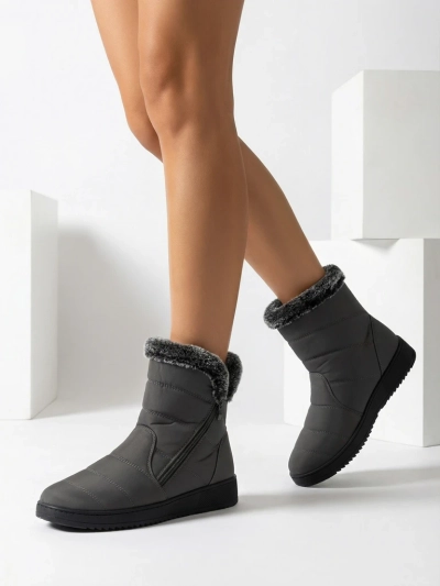 Royalfashion Női téli csizmák, amelyek havasi csizmákra emlékeztetnek Baccinis