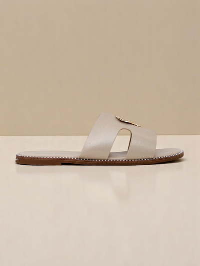 Royalfashion Női lapos talpú Heart Chic papucs