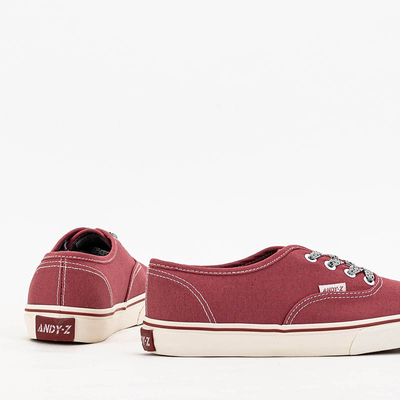 OUTLET Sötét rózsaszín női tornacipő Isyia - Lábbeli