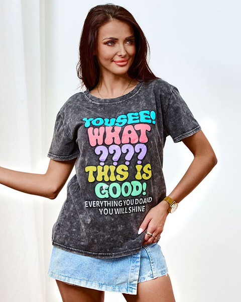 Royalfashion Női nyomtatott póló