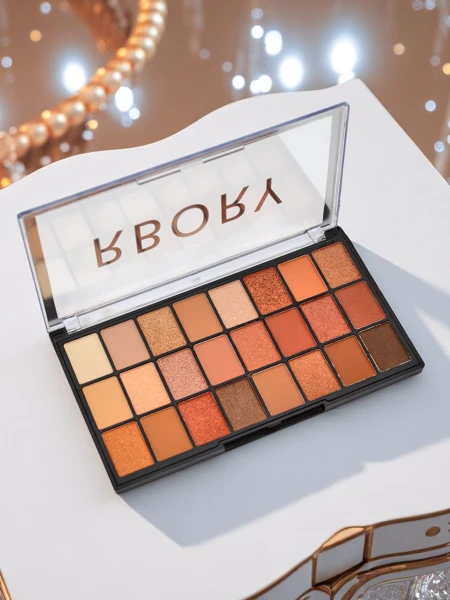 Paletta 24 matt és csillogó szemhéjpúder Tea Mood