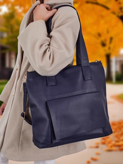 Nagy női műbőr shopper táska Moon Whisper