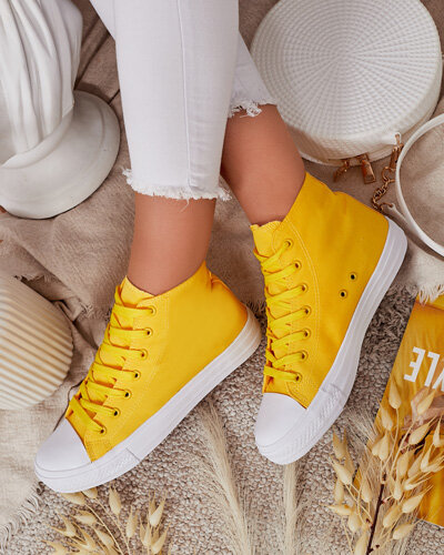 Royalfashion női magas tornacipő Hirria