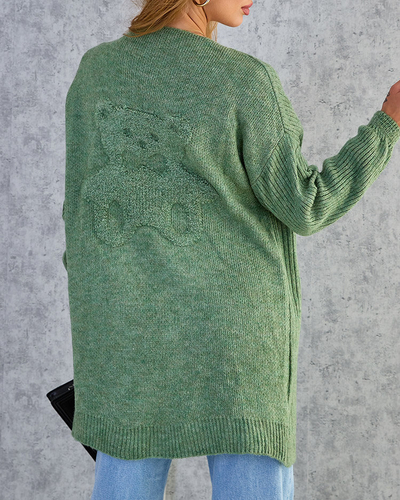 Royalfashion Fukszia női ágytakaró pulóver