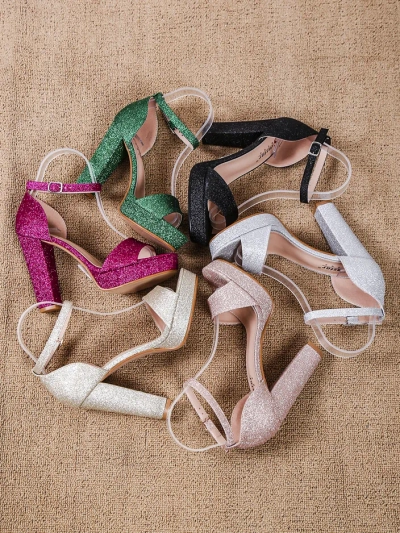 Royalfashion Glitter női szandál Vobetta