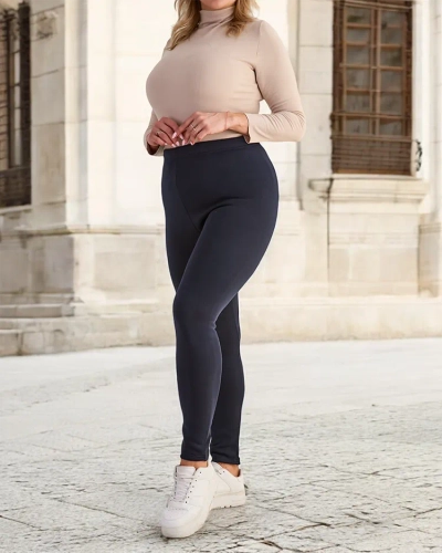 Royalfashion Női szigetelt treggings nadrág PLUS SIZE