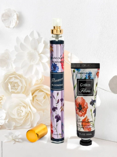 Callias Flora Perfume & Kézkrém szett - Flower Blooming 30ml