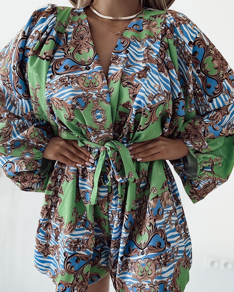 Royalfashion Női mintás kezeslábas